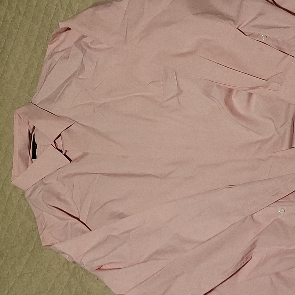 EUC Alexander Julian Colours Dress Shirt Pink 3XLT 19-19.5 36/37